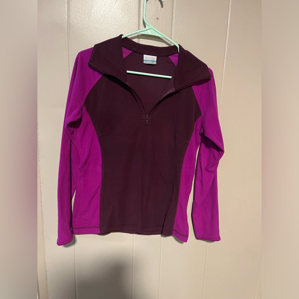 Columbia fleece quarter zip